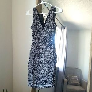 Animal print dress
